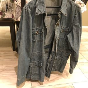 Chicos Denim jacket brand size 16/3.🌺